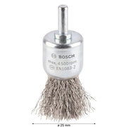 Bosch - Rotierende Drahtbürste PRO Stainless Steel clean 2608622127 Pinselbürste gerader