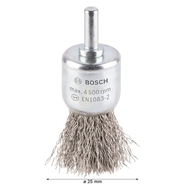 Bosch - Rotierende Drahtbürste PRO Stainless Steel clean 2608622127 Pinselbürste gerader