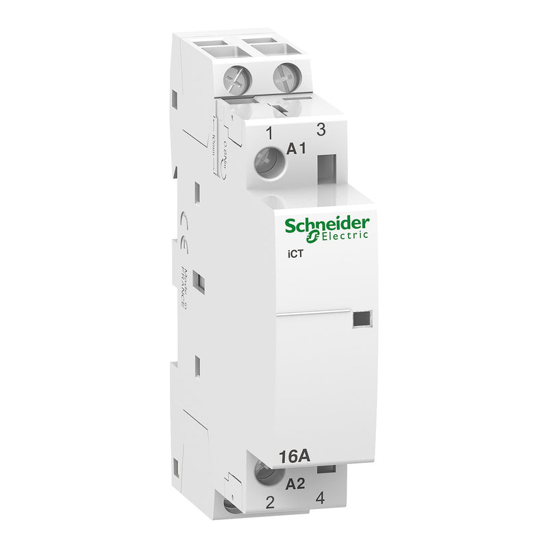 Schneider Electric - Installationsschütz für Reiheneinbau Installationsrelais A9C22512 2S 16A 220VAC