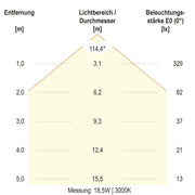 EVN Lichttechnik - Decken-/Wandleuchte LED-Wandleuchte WE30181425 IP65