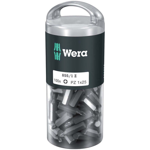 Wera - Bit-Set Pozidriv Bit 072443(VE100) PZ 1x25mm