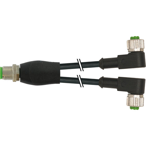 Murrelektronik - Konfektioniertes Sensor-Aktor-Kabel Y-Verteiler 7000-40741-6330030 M12 auf M12 Bu. gew