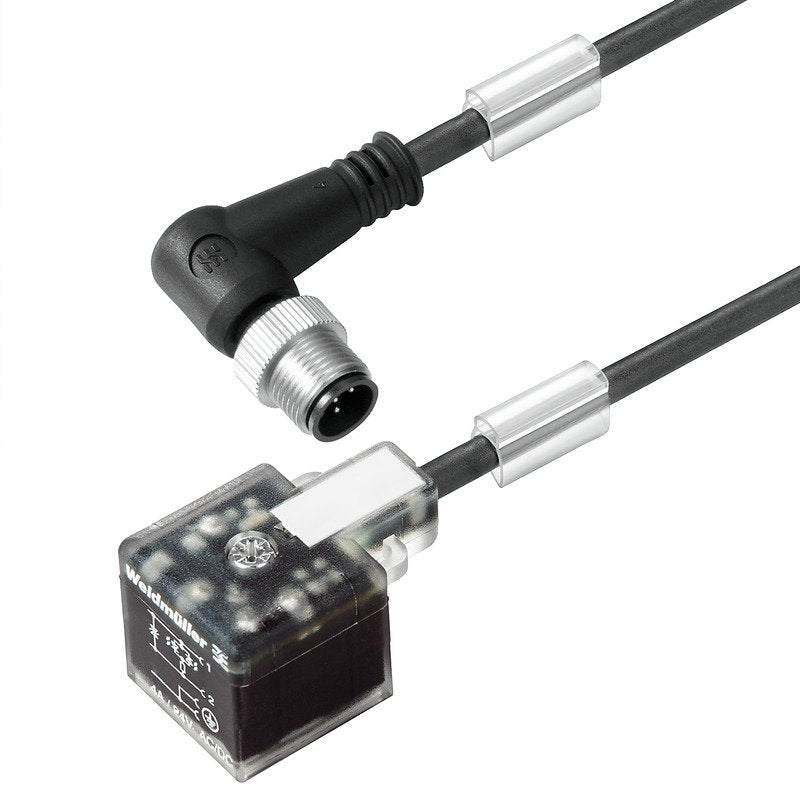 Weidmüller - Konfektioniertes Sensor-Aktor-Kabel Ventilleitung SAIL-VSA-M12W-5.0U Stecker gewinkelt