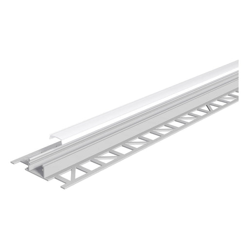 EVN Lichttechnik - Mechanisches Zubehör/Ersatzteile für Leuchten Alu-Profil m. Abdeckung APFL2AM200 opal, 2m