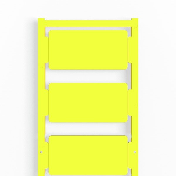 Weidmüller - Kennzeichnungsmaterial Gerätemarkierer CC 30/60 K MC NE GE 30x60mm gelb − 30 Stück