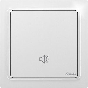 Eltako - Elektronischer Schallgeber Funk-Innen-UP-Signalgeber FIUS55E-wg reinweiß glänzend
