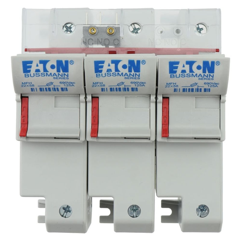 Eaton - Halter für zylindrische Sicherung Sicherungshalter CH223DMSU-F 125 A, AC 690 − 2 Stück