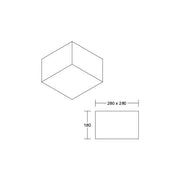 Brumberg Leuchten - Decken-/Wandleuchte Deckenleuchte 58231787