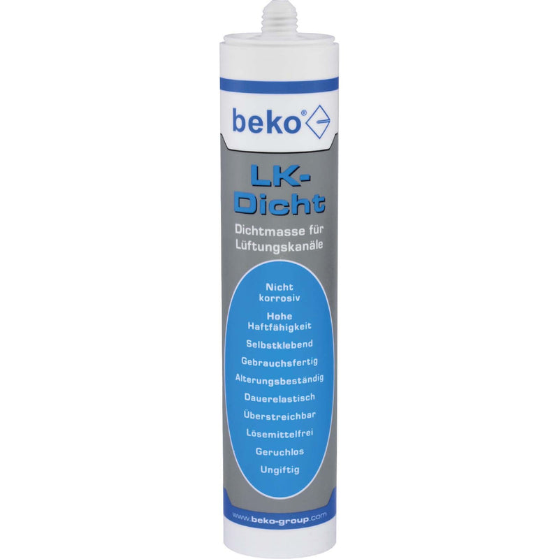 Beko - Dichtstoff Lüftungskanal-Dichtstoff 230505 310ml grau