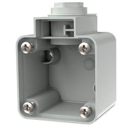 Mennekes - Zubehör/Ersatzteile für CEE-Steckvorrichtungen (IEC 60309) Wandsteckdosen-Unterteil 10714 grau − 1 Stück