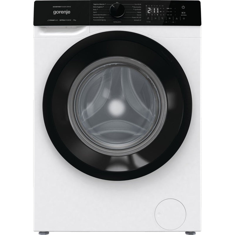 Gorenje - Waschmaschine Waschautomat WNHA74SAPS/DE schwarzes Panel