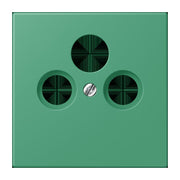 Jung - Einsatz/Abdeckung für Kommunikationstechnik Abdeckung für Sat/BK-Dose LC 990 SAT 250 vert 59 (4320G)