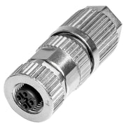 Weidmüller - Rundsteckverbinder, feldkonfektionierbar (Industriesteckverbinder) Steckverbinder SAIB-4-IDC-EMV-M12 Buchse, gerade