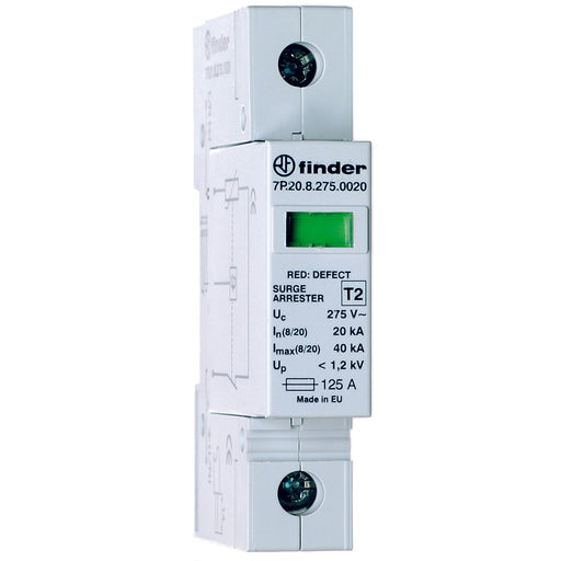 Finder - Überspannungsableiter für Energietechnik/Stromversorgung Überspannungsableiter 7P.21.8.440.1020 Typ2 − 1 Stück by Fi
