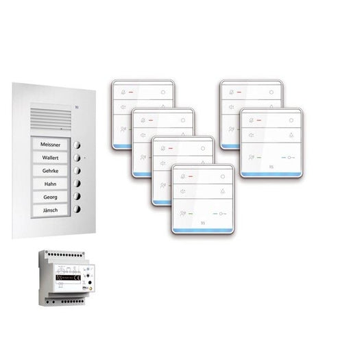 TCS Tür Control - Türsprech-Set pre:pack Audio UP 6WE PPUF06-EN/01 m.Außenstation PUK