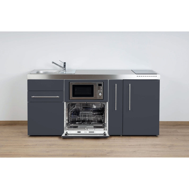 Stengel - Mini-Küche Miniküche Premiumline MPGSMSG180AKSIKFrBlS Schiefergrau