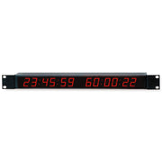 Peweta - Uhr LED-Digitaluhr 53.541.250 Funkuhr DCF77,12V DC