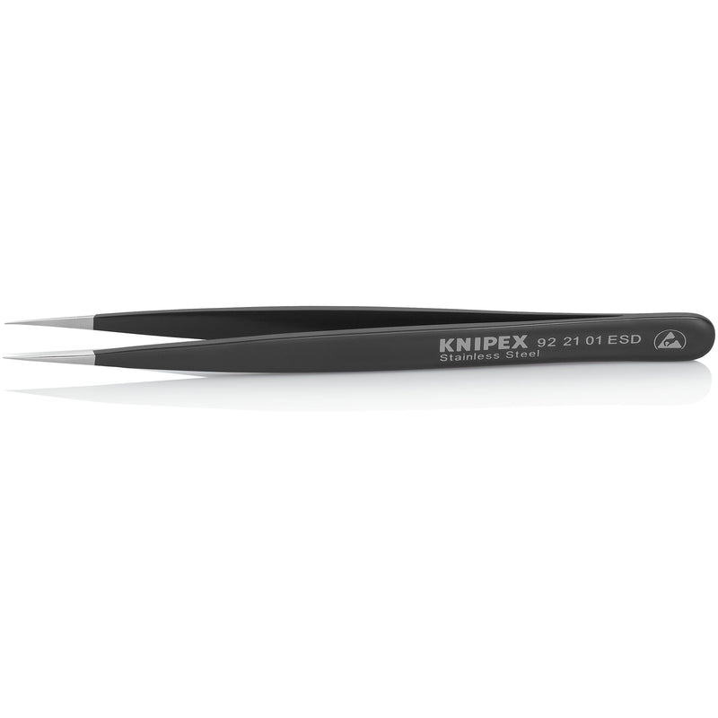 Knipex - Pinzette Universalpinzette 92 21 01 ESD Glatt 125 mm − 1 Stück