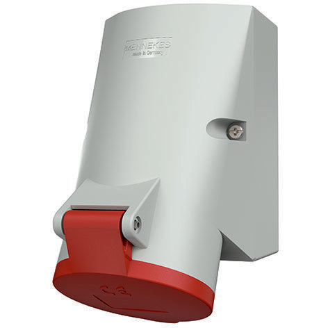 Mennekes - CEE-Steckdose (IEC 60309) Wanddose HW/VN 20162A 32A,5p,6h,400V,IP44