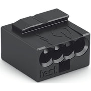 WAGO - Steckklemme Verbindungsdosenklemme 243-204 dgr 4x0,6-0,8mm − 100 Stück