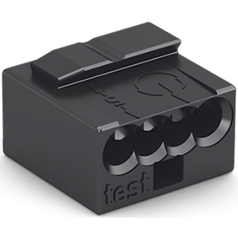 WAGO - Steckklemme Verbindungsdosenklemme 243-204 dgr 4x0,6-0,8mm − 100 Stück