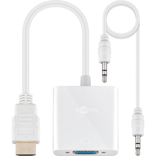 Goobay - Kommunikationstechnik-Adapter HDMI-/VGA-Adapter 51758 St(TypA)/VGA-Bu
