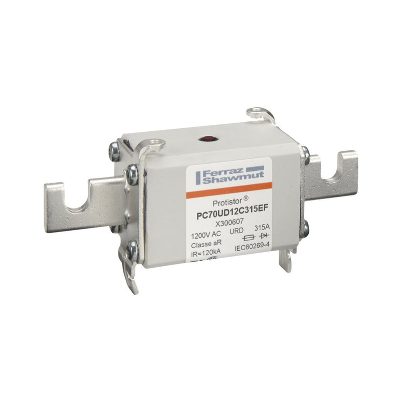 Mersen - HRC-Sicherung Sicherungseinsatz aR PC70UD12C315EF Gr.70 AC1200V 315A − 3 Stück