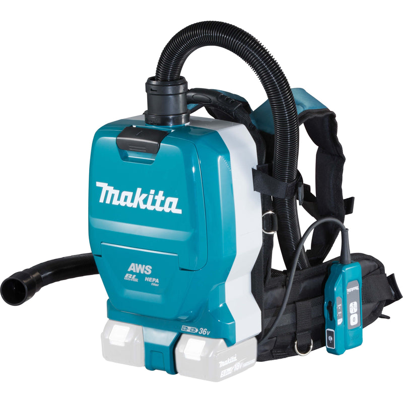 Makita - Staubsauger (Akku) Akku-Rucksackstaubsauger DVC265ZXU 2x18V o.Akku+Ladeger  − 1 Stück