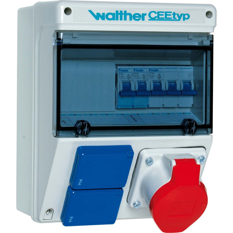 Walther Werke - CEE-Steckdosen-Kombination (IEC 60309) Steckdosenkombination 6920120