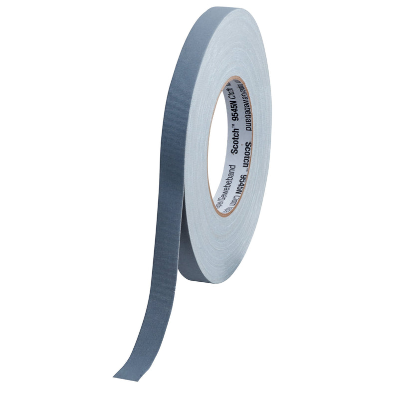 3M - Klebeband Imprägniertes Gewebeband 9545N G15 15 mm x 50 m, grau − 15 Stück