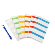 HellermannTyton - Kabelmarkierungssystem Etiketten im Taschenbuch HSMB-C3-1402-WH 25,4x76,2mm