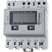 Finder - Elektrizitätszähler Wandlerzähler 7E.56.8.400.0030 LCD-M-Bus-Schnittst
