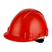 3M - Schutzhelm G3000 UV G30DUR rot, belüftet − 20 Stück