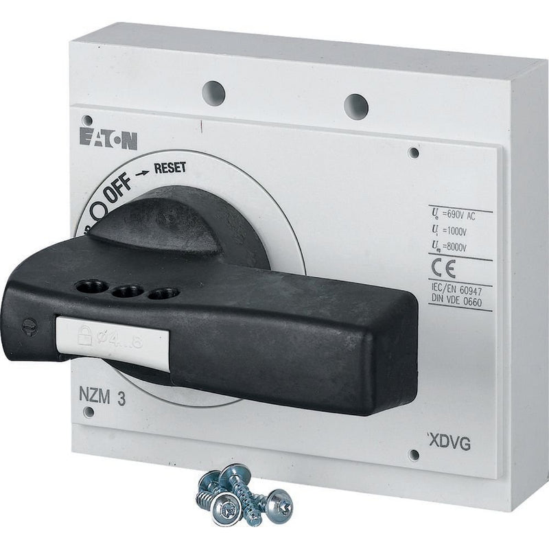 Eaton - Handgriff für Schaltgeräte Drehgriff Knebel NZM3-XDVG schwarz abschlies.  − 1 Stück