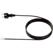 Bachmann - Netzanschlussleitung Schutzkontakt-Zuleitung 321.175 16A/250V,3m,sw
