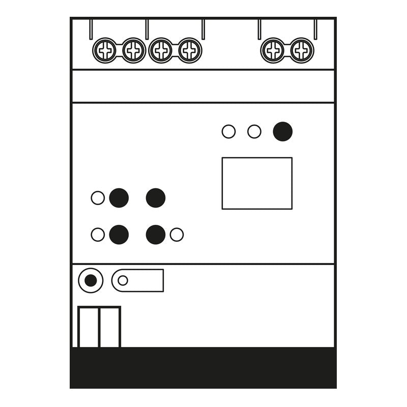 Jung - Bussystem-Systemschnittstelle/Medien-Gateway KNX DALI-2 Gateway Colour 30128 1S DA2 R 2fach
