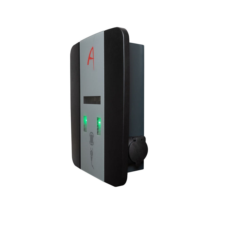 Alphatec - Ladestation E-Mobility Wallbox 2x11kW AP2eM-S Ladeb.,Schlüsselsch