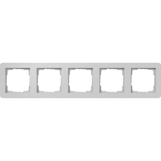 Gira - Abdeckrahmen 5fach 0215154 grau m
