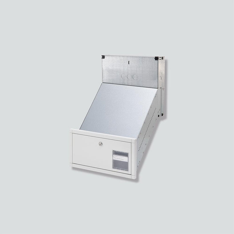 Siedle&Söhne - Montageelement für Türstation DW-Briefkasten-Geh. Audio GU CL BD2A 01 B-0 Classic, Stahlbl. vz