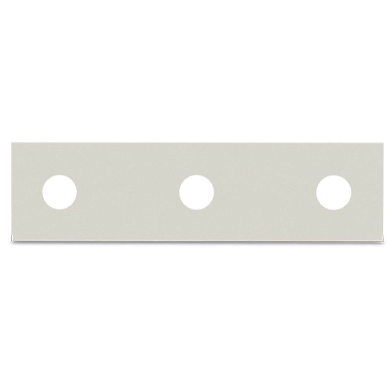 WAGO - Querverbinder/Brücker für Reihenklemme Brücker für Gewindebolzen 884-1843 M12,3-fach,weiß − 10 Stück