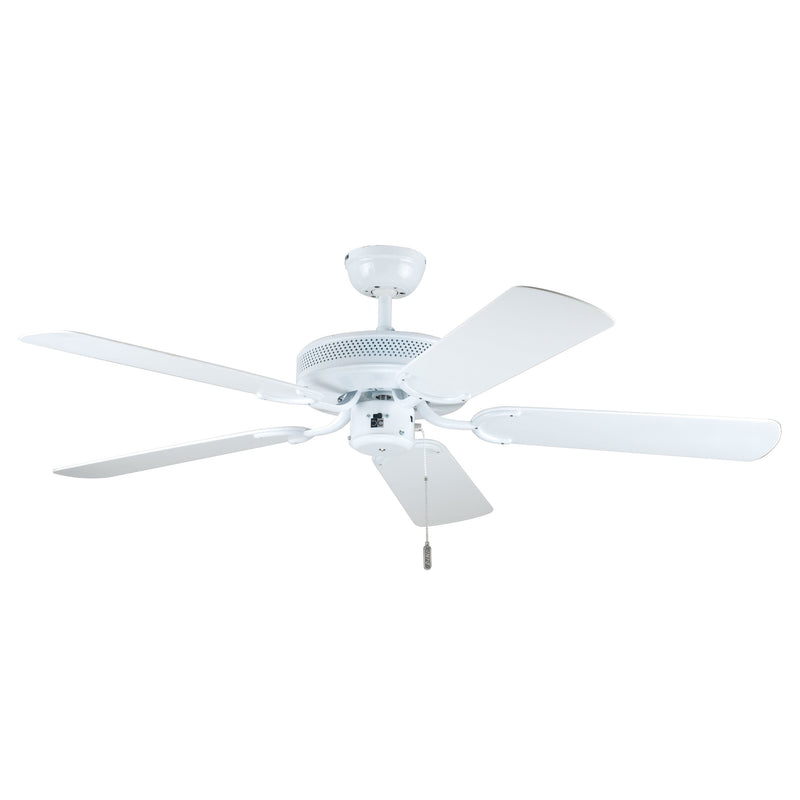 DeKo - Umluftventilator Deckenventilator BC855-B ws 103cm, 3-stufig