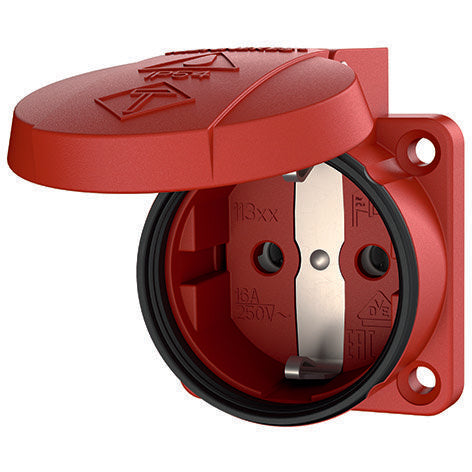 Mennekes - Schutzkontakt-Anbausteckdose Anbaudose SCHUKO 11313 16A2p+E230V,IP54,RT
