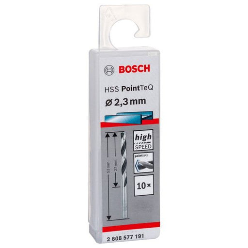 Bosch - Bohrer Metallspiralbohrer HSS 2608577191 PointTeQ DIN 338 2,3