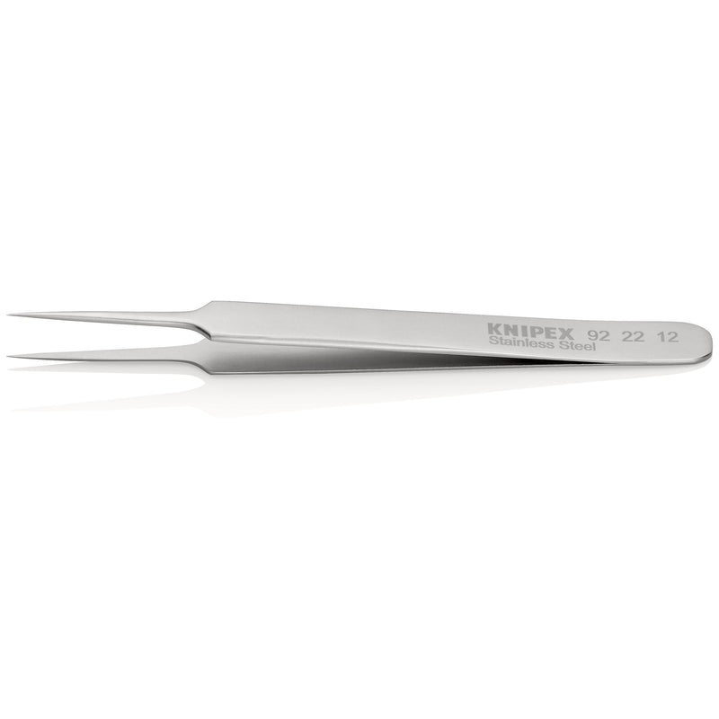 Knipex - Pinzette Präzisions-Pinzette 92 22 12 Form Nadelsp., 105mm