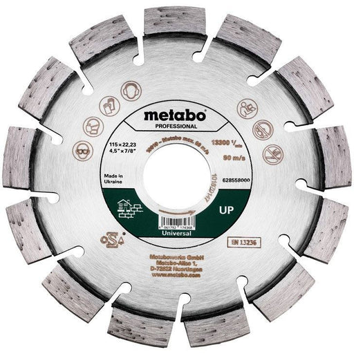 Metabowerke - Trenn-/Schleifscheibe Diamanttrennscheibe UP 628558000 115x22,23mm