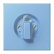 Jung - Abdeckung/Bedienelement für Installationsschalterprogramme Abdeckung für Drehschalter LC 1941 256 bleu ceruleen 59