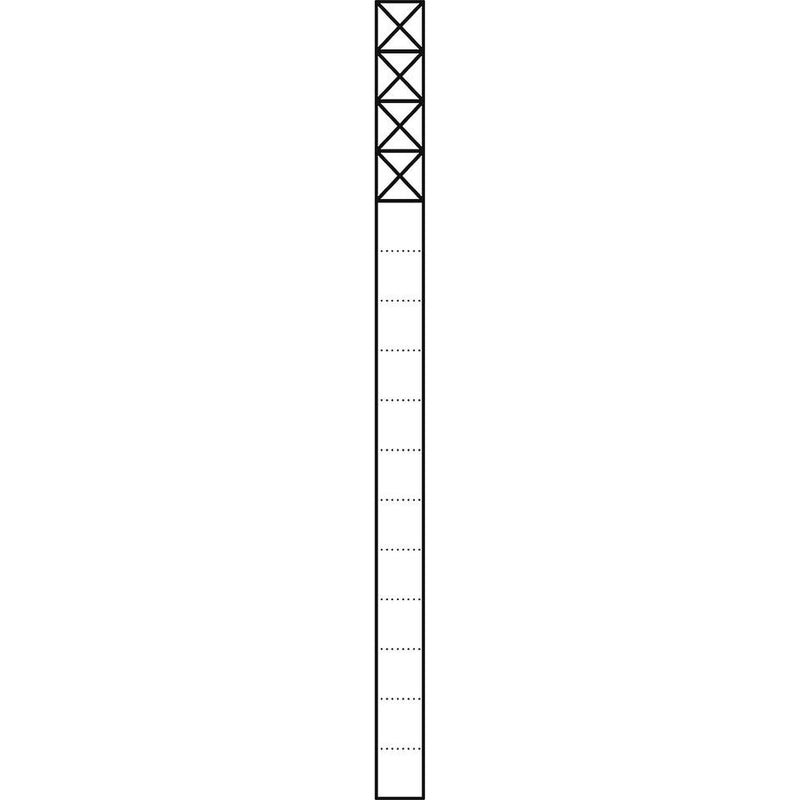 Siedle&Söhne - Kommunikations-Säule Kommunikations-Stele KS 616-4 DG 1,6m dgr/gli 4Mod