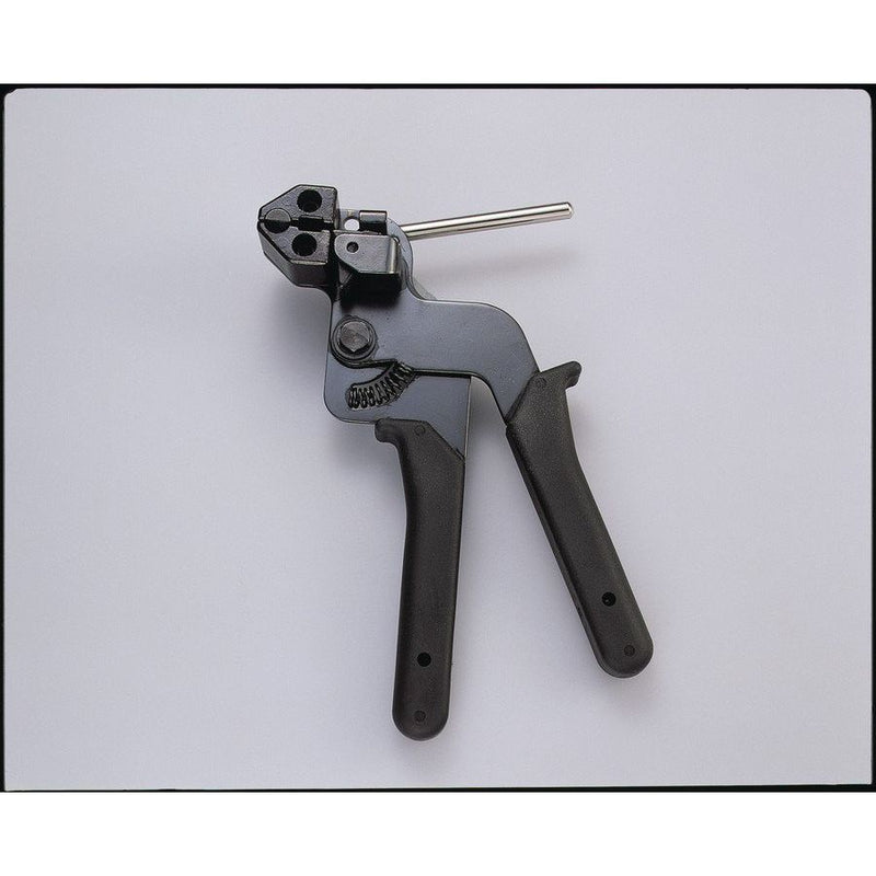 HellermannTyton - Verarbeitungswerkzeug für Kabelbinder Verarbeitungswerkzeug KST-STG200 ML/BK 12,3mm