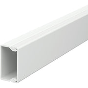 OBO Bettermann - Leitungsführungskanal Wand+Deckenkanal m.Obert. WDK20035RW 20x35mm,PVC − 2 Meter
