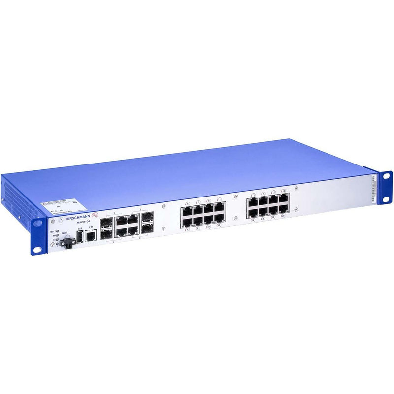 Hirschmann INET - Netzwerk Switch Gigabit Ethernet Switch MACH104-16TX-PoEP ohne red. Netzteil